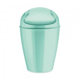 Корзина для мусора с крышкой del s, 5 л, мятная, Koziol