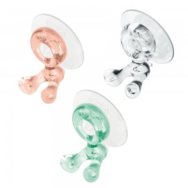 Набор держателей для зубных щёток на присоске tommy, разноцветный, Koziol