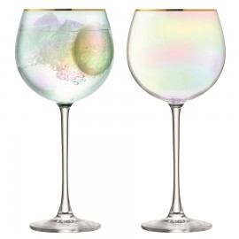 Набор из 2 круглых бокалов sorbet 525 мл перламутр, LSA International