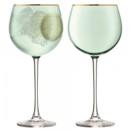 Набор из 2 круглых бокалов sorbet 525 мл зелёный, LSA International
