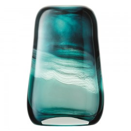 Ваза forest В, 33 см, сине-зеленая, LSA International