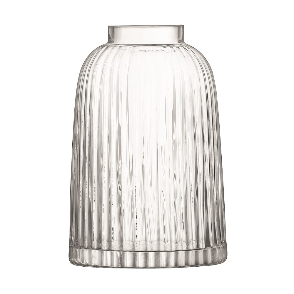 Ваза pleat, 20 см, прозрачная, LSA International
