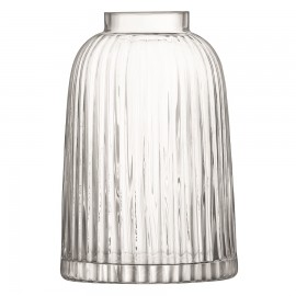 Ваза pleat, 20 см, прозрачная, LSA International