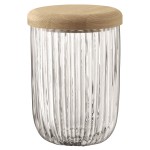 Стакан с деревянной крышкой из дуба pleat, 18,5 см, LSA International