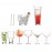Коктейльный набор mixer mixologist средний, LSA International