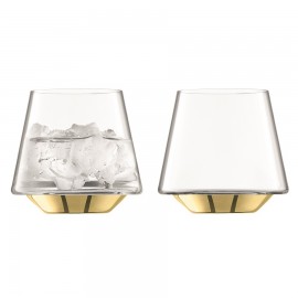 Набор из 2 бокалов для вина и воды space 430 мл золото, LSA International