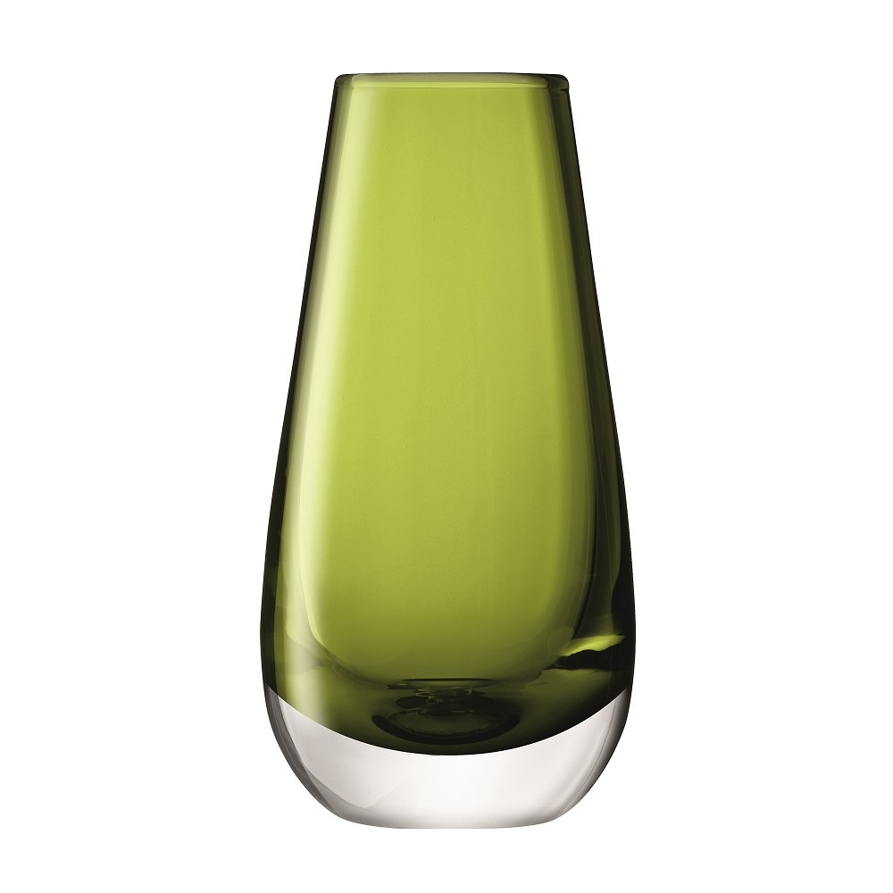 Ваза в форме бутона flower colour 14 см зелёная, LSA International