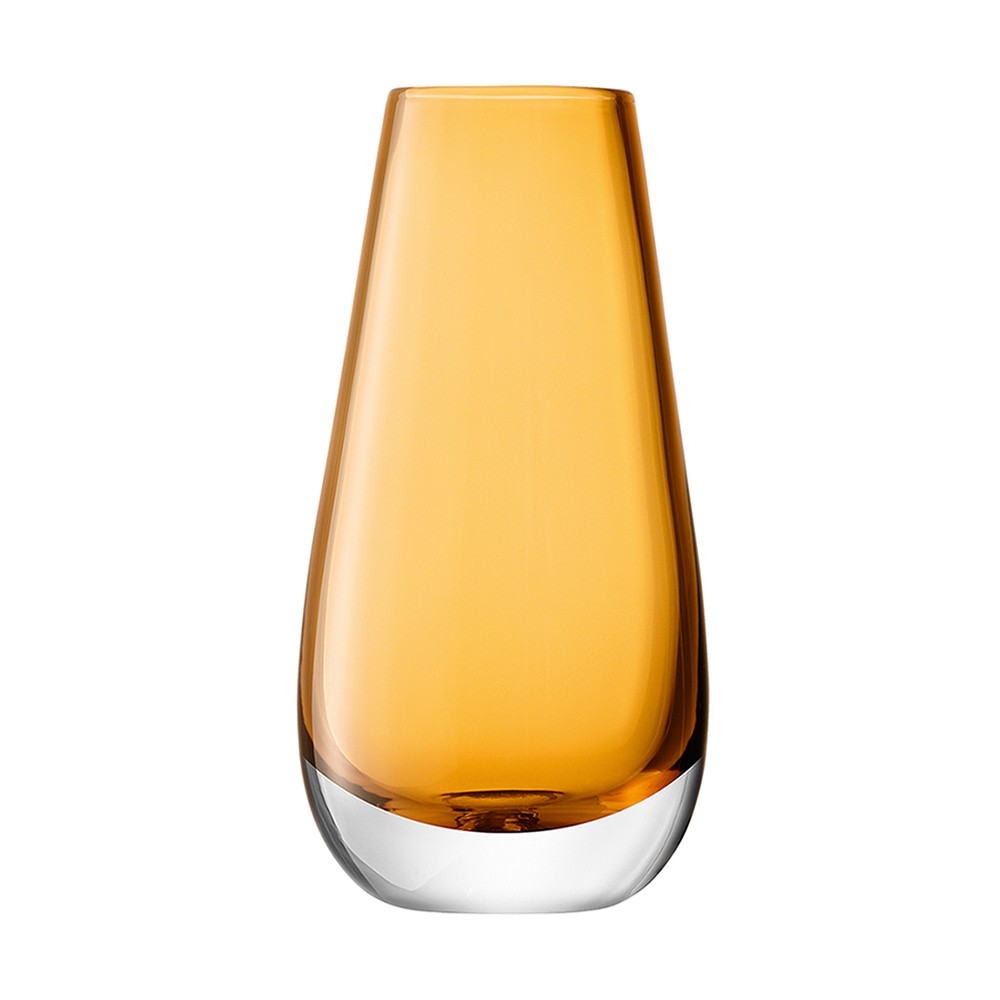 Ваза в форме бутона flower colour 14 см охра, LSA International