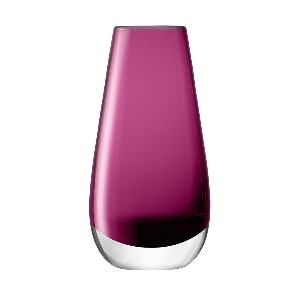Ваза в форме бутона flower colour 14 см лиловый, LSA International