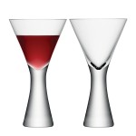 Набор из 2 бокалов для вина moya 395 мл прозрачный, LSA International