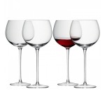 Набор из 4 круглых бокалов для вина wine 570 мл, LSA International
