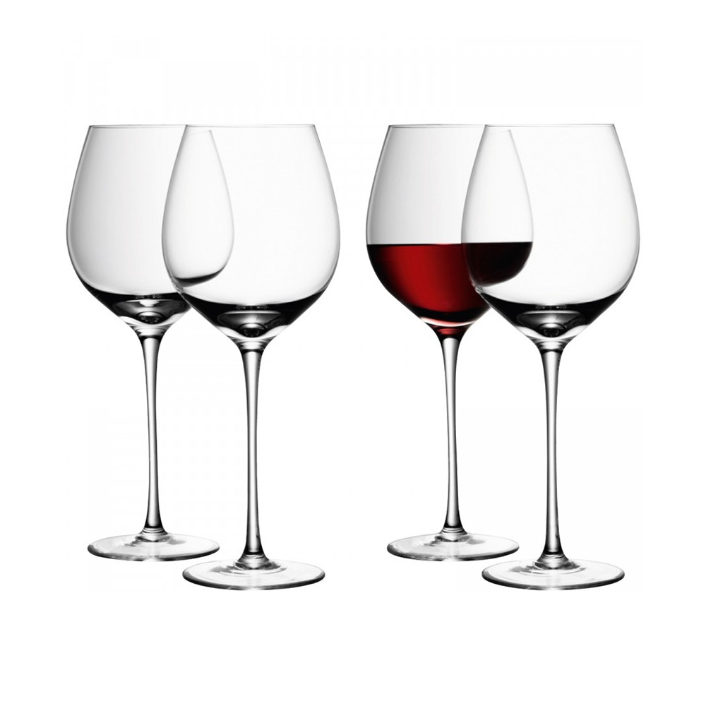 Набор из 4 бокалов для красного вина wine 750 мл, LSA International