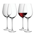 Набор из 4 бокалов для красного вина wine 850 мл, LSA International