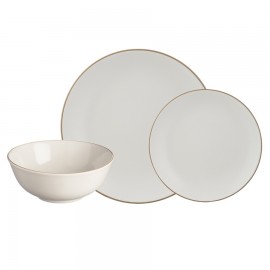 Набор обеденной посуды classic 12 предметов серый, Mason Cash