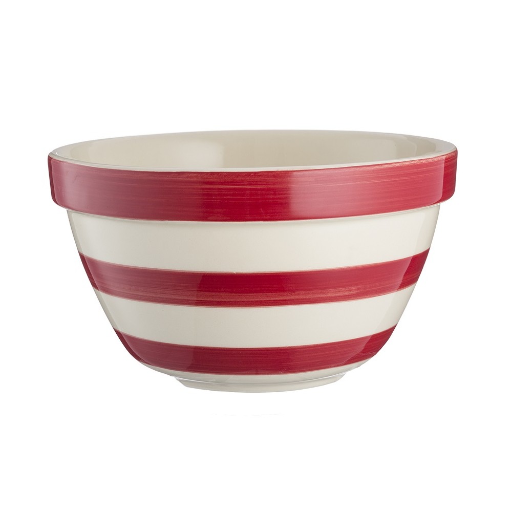 Миска Stripes, 20 см красная, Mason Cash
