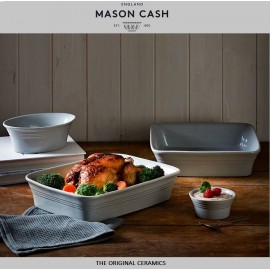 Блюдо Сlassic kitchen для запекания, прямоугольное 26 см серое, керамика, Mason Cash