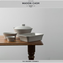 Блюдо Сlassic kitchen для запекания, прямоугольное 31 см серое, керамика, Mason Cash