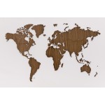 Карта-пазл wall decoration exclusive, 280х170 см, американский орех, Mimi
