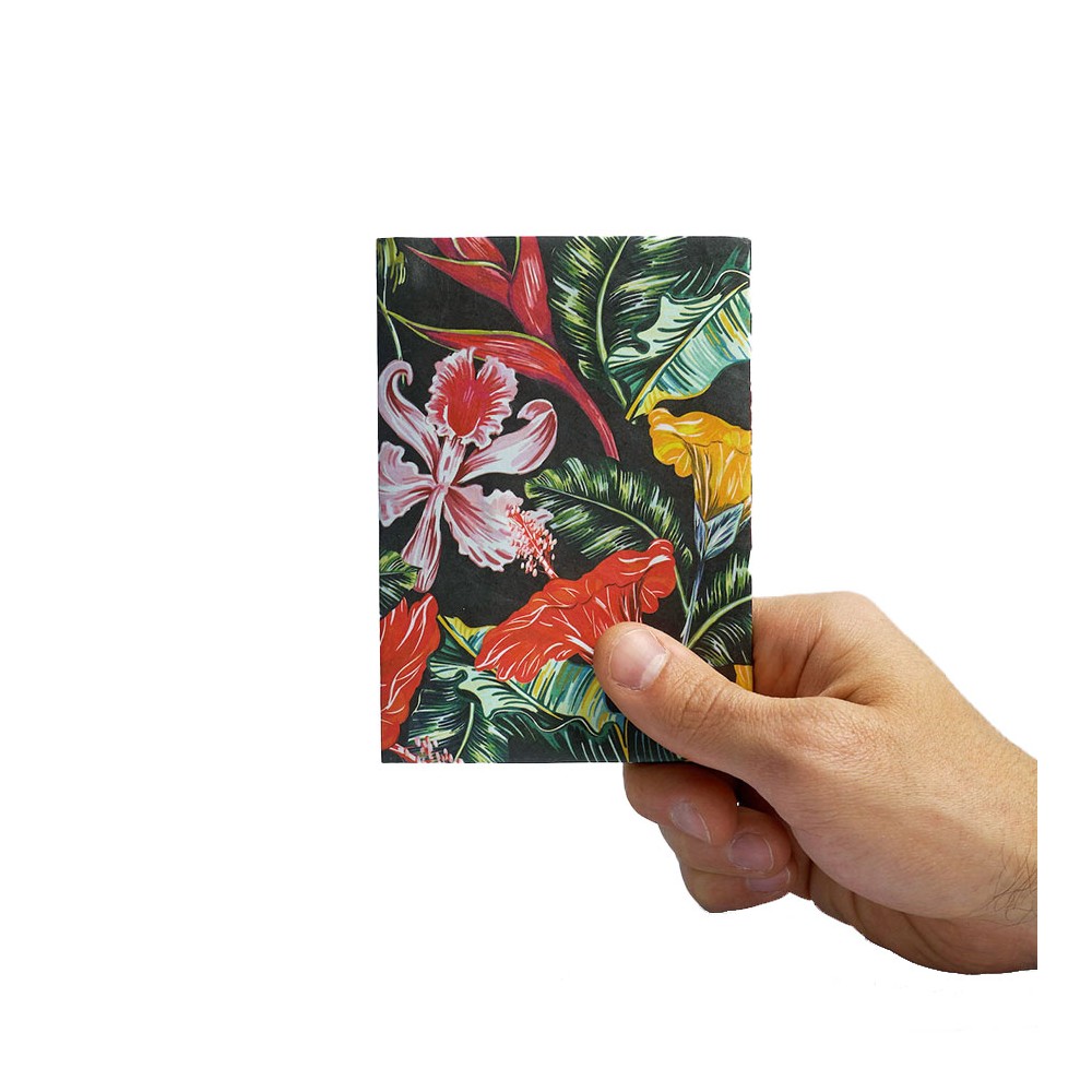 Обложка на паспорт new tropic, цветы, New wallet