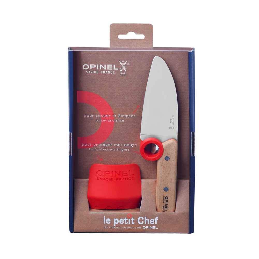 Кухонный нож и защита для пальцев, Opinel