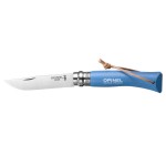 Нож складной туристический 8 см голубой, Opinel