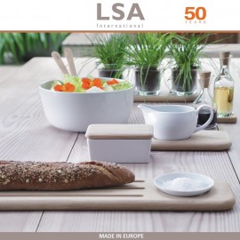 Соусник DINE на деревянной подставке, 450 мл, LSA International