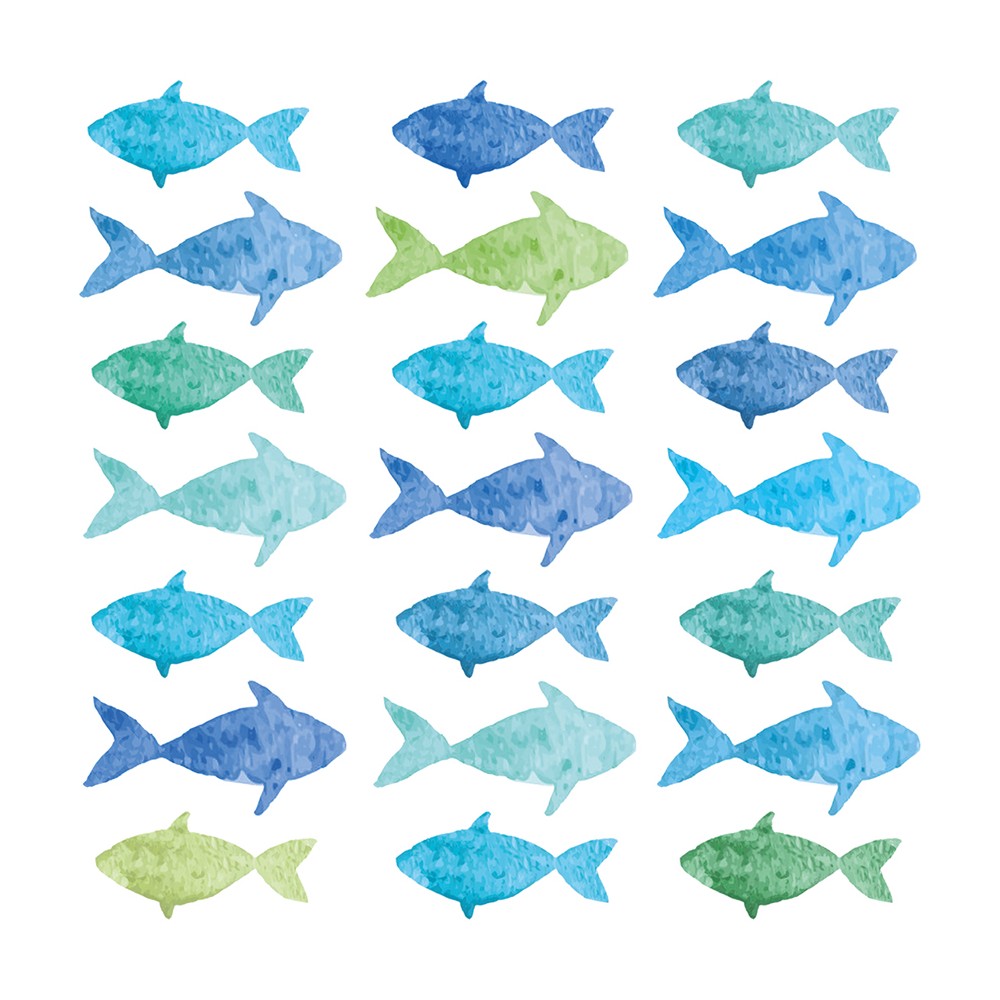 Салфетки aquarell fishes 20 шт. 25х25 см, Paperproducts Design