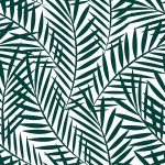 Салфетки palm leaves 20 шт. 33х33 см тёмно-зелёные, Paperproducts Design