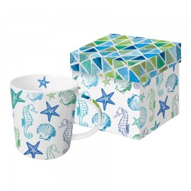 Кружка в подарочной упаковке aquarell seaside 350 мл, Paperproducts Design