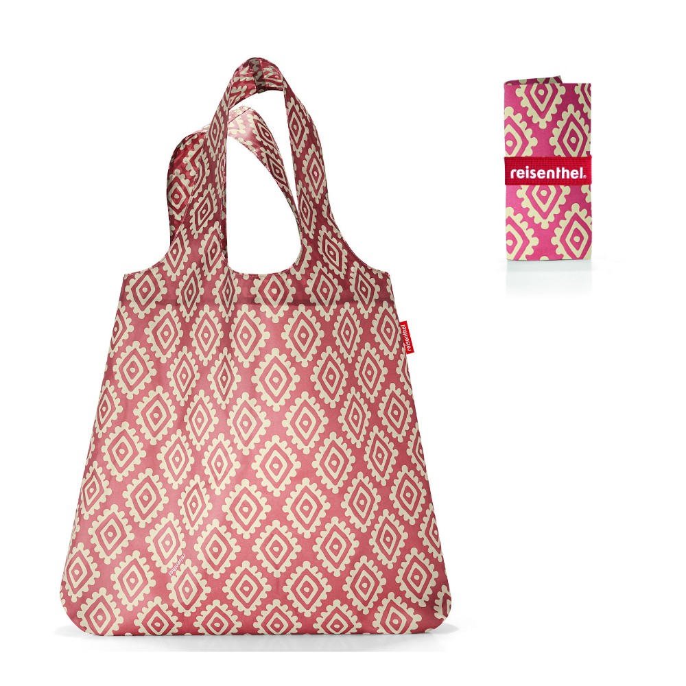 Сумка складная mini maxi shopper diamonds rouge, Reisenthel