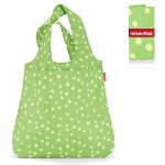 Сумка складная mini maxi shopper spots green, Reisenthel