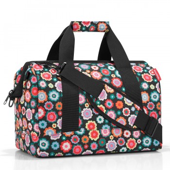 Сумка allrounder m happy flowers, Reisenthel