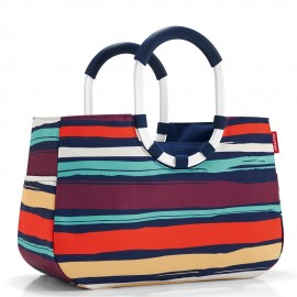 Сумка loopshopper m artist stripes, Reisenthel