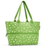 Сумка shopper e1 spots green, Reisenthel