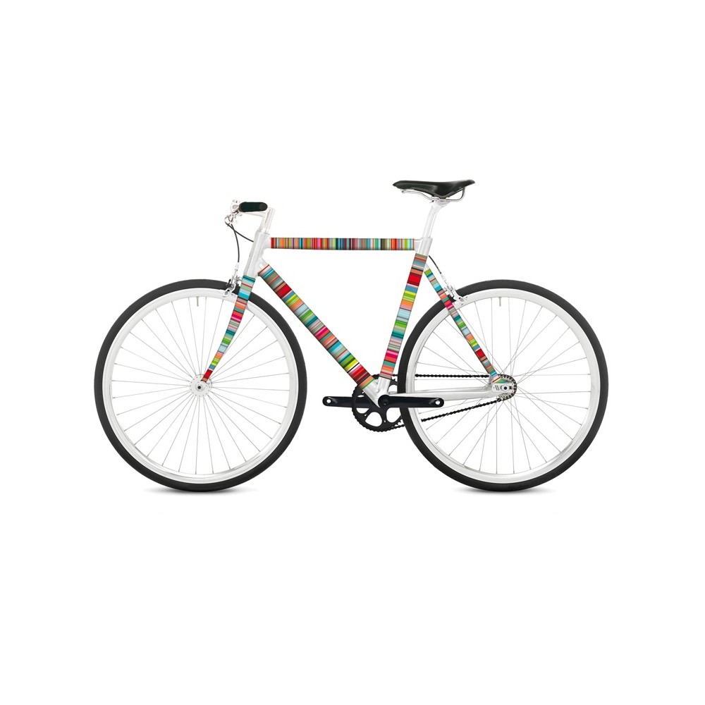 Наклейка на раму велосипеда micro-stripes, Remember