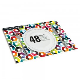 Набор бумажных подтарельников pattern (48 шт), Remember