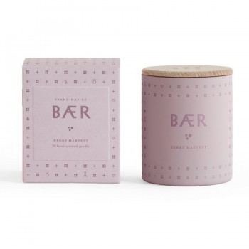 Свеча ароматическая baer с крышкой, 190 г, S K A N D I N A V I S K
