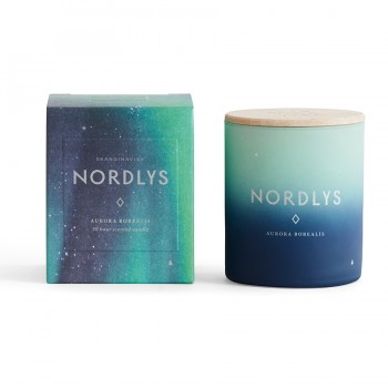 Свеча ароматическая nordlys с крышкой, 190 г, S K A N D I N A V I S K