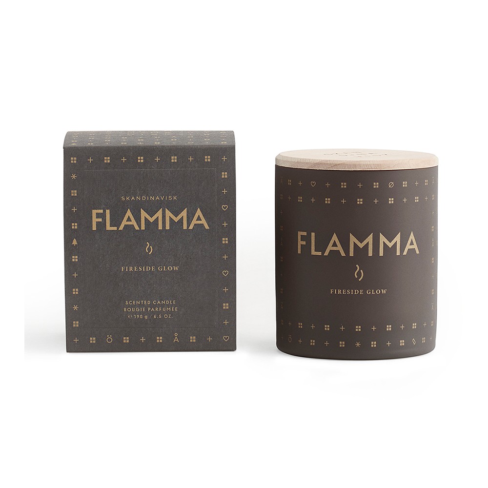 Свеча ароматическая flamma с крышкой, 190 г, S K A N D I N A V I S K