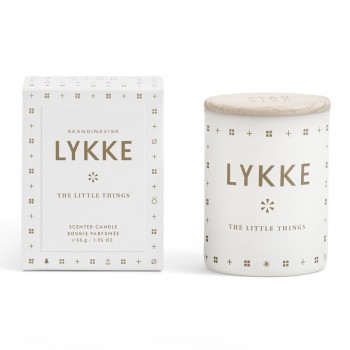 Свеча ароматическая lykke с крышкой, 55 г, S K A N D I N A V I S K