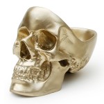 Органайзер для мелочей skull, золотой, Suck UK
