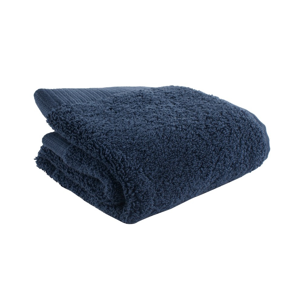 Полотенце для лица темно-синего цвета, Tkano