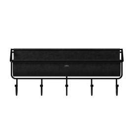 Полка-органайзер hammock черная, L 17,48 см, W 41,28 см, H 8,26 см, Umbra