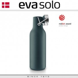 COOL Дизайнерская Термо-бутылка 700 мл, бирюзово-синяя, сталь нержавеющая, Eva Solo