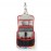 Сумка-органайзер toiletbag circus red, L 10 см, W 23 см, H 20 см, Reisenthel