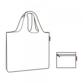 Сумка mini maxi beachbag glencheck red, L 62,5 см, W 13 см, H 42 см, Reisenthel