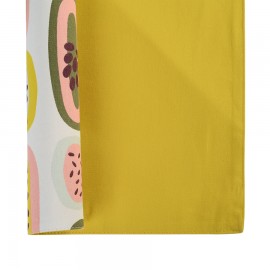Двухсторонняя салфетка Passion Fruit под приборы горчичного цвета из коллекции wild, 35 х 45, хлопок, Tkano
