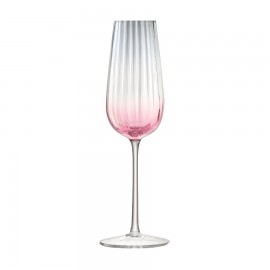 Набор из 2 бокалов-флейт для шампанского dusk 250 мл розовый-серый, LSA International