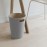 Корзина для мусора woodrow серая, L 22,99 см, W 27,94 см, H 22,99 см, Umbra