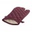 Прихватка-варежка бордового цвета из коллекции wild, хлопок, Tkano
